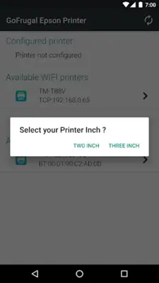 GoFrugal Epson Printer android App screenshot 4