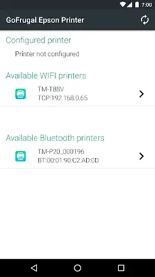 GoFrugal Epson Printer android App screenshot 5